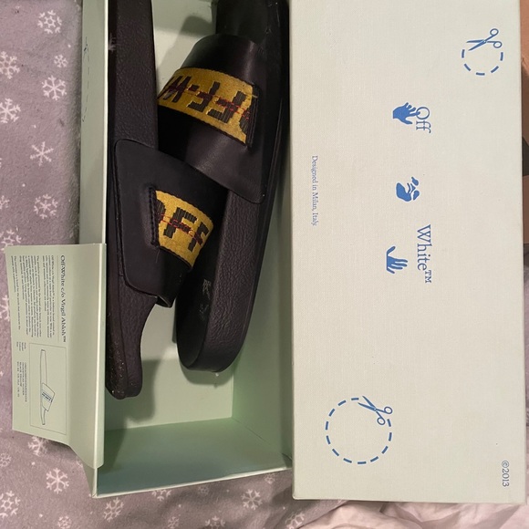 Off White industrial slides